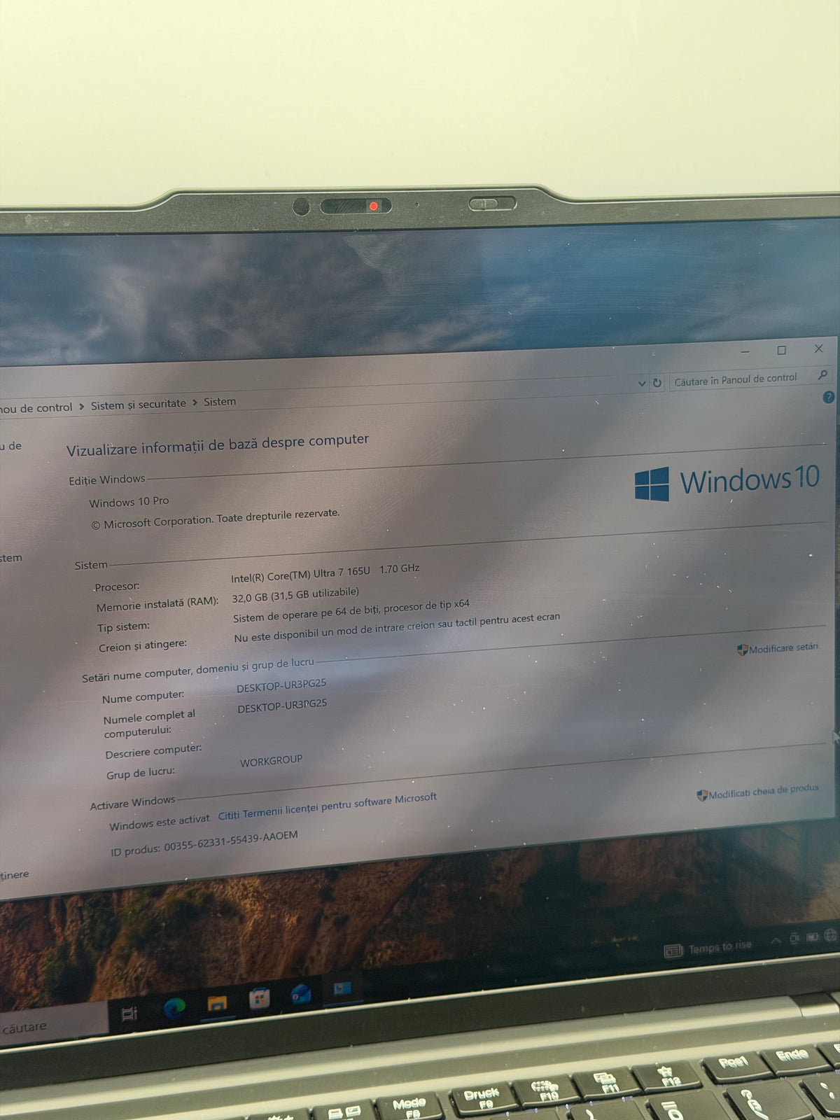Laptop Ultrabook Lenovo ThinkPad X1 Carbon Gen 12 14", Ultra 7 165U, 32GB Ram, 1TB SSD, Win11 Pro, 21KDSE9H02