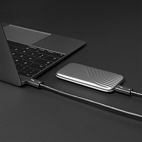 Cablu Lindy LY-31120, Thunderbolt 4, 1m, 40Gbps