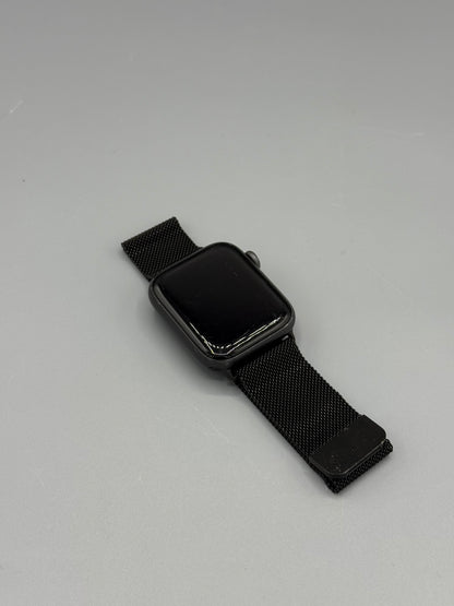 Apple Watch 6, GPS, Carcasa Midnight Aluminium, 44mm,  Baterie 80%