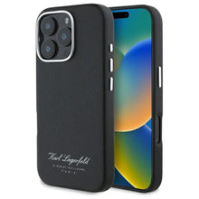 Husa Karl Lagerfeld Hotel RSG – iPhone 16 Pro Max – Negru