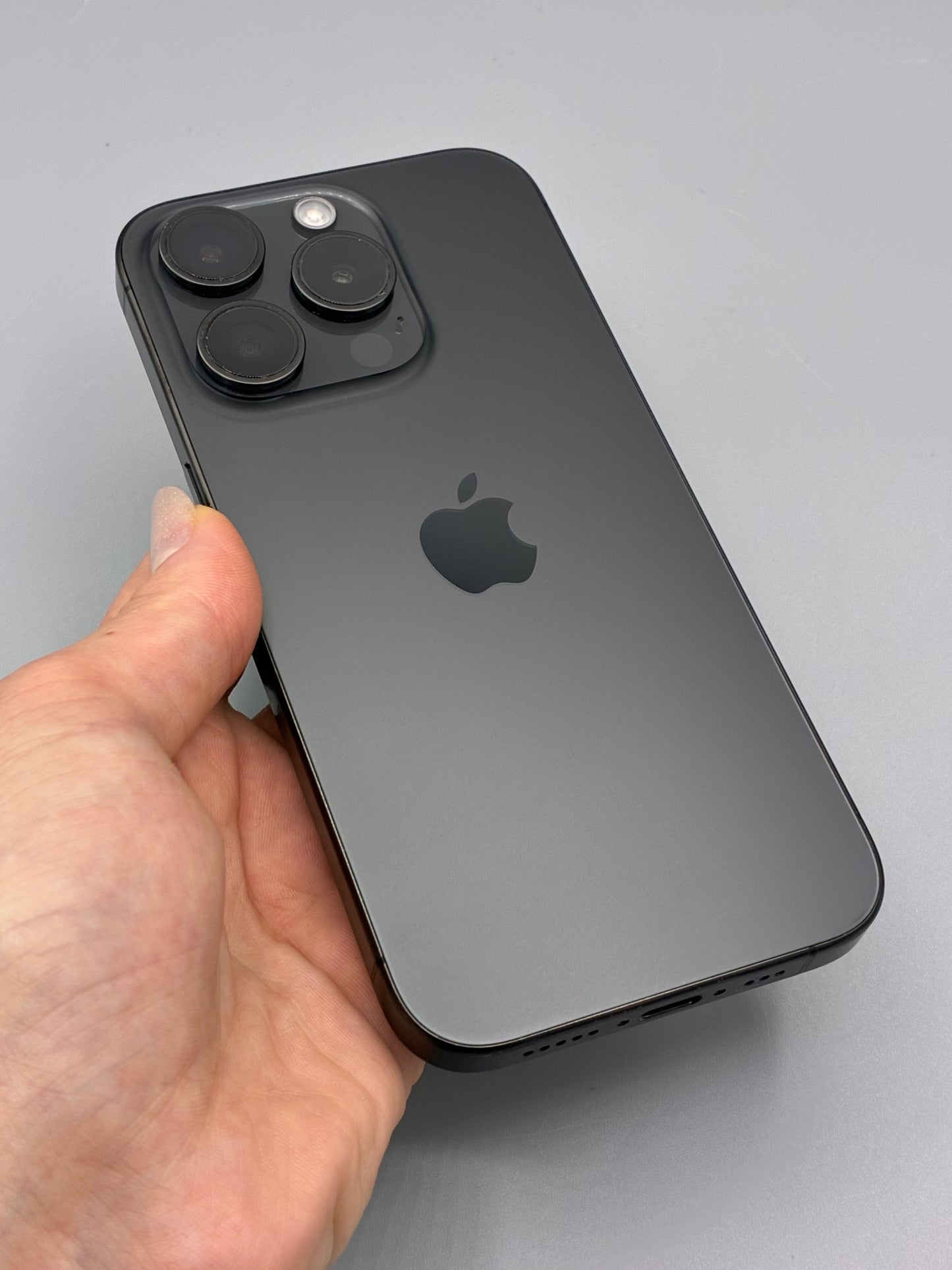 iPhone 15 Pro, 256 GB, Baterie 91%, 419 Cicluri, Black Titanium