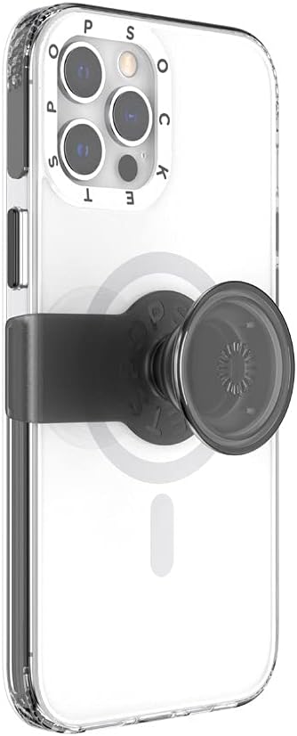 Husă de telefon PopCase MagSafe pentru iPhone 12 Pro Max cu suport glisant PopGrip repoziționabil și prindere cu capac interschimbabil