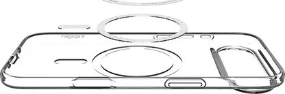 Husa Spigen Liquid Crystal MagSafe, alb transparent pentru iPhone 17 Air
