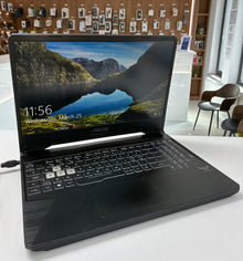 Laptop Asus TUF Gaming FX505DT, AMD Ryzen 5 3550H, 8 GB RAM, 512 GB SSD, 15.6", Windows 10 Pro, Incarcator