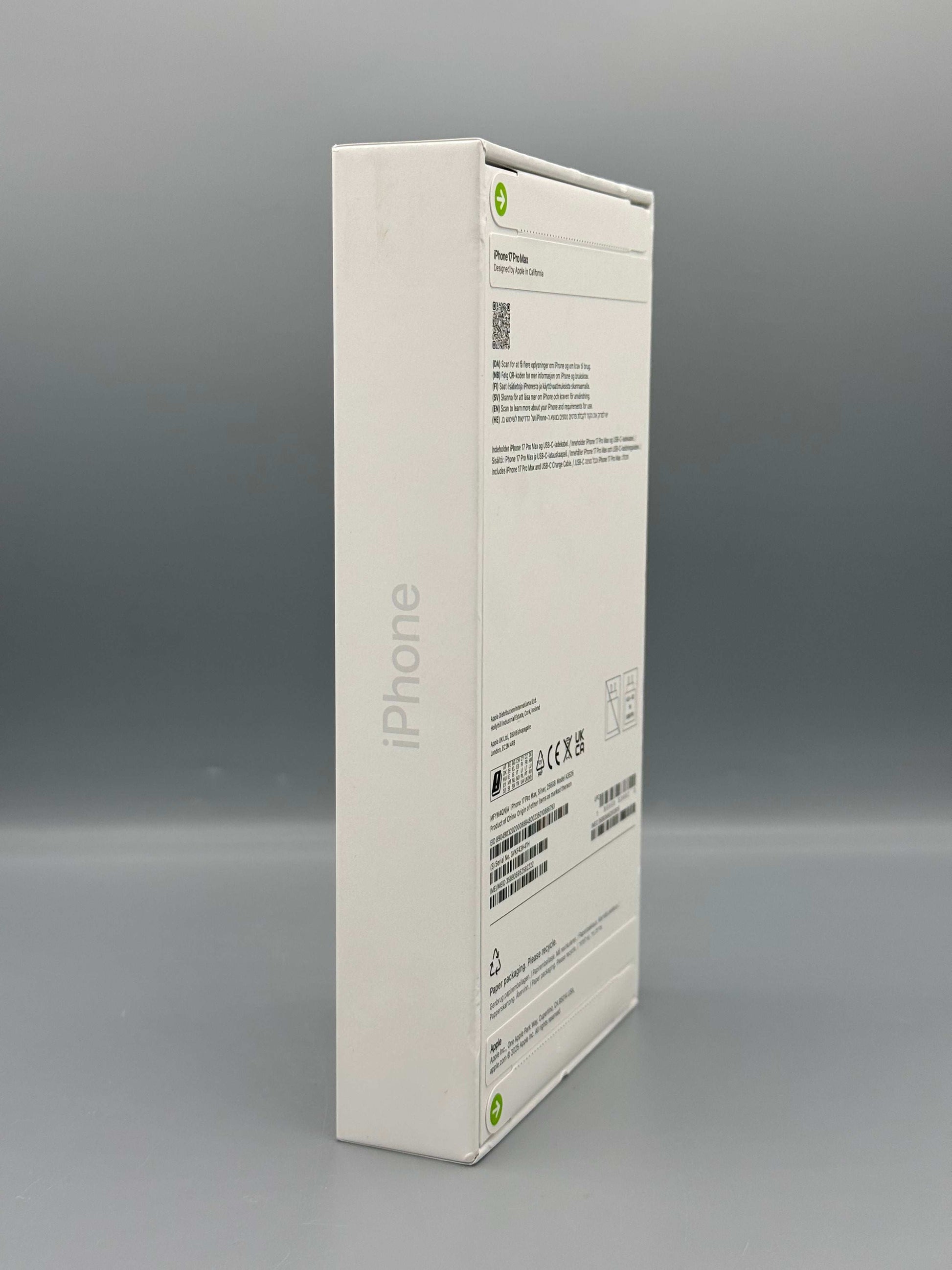 Telefon mobil Apple iPhone 17 Pro Max, 256GB, 5G, Silver