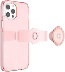 Husă de telefon PopCase pentru iPhone 12 Pro Max cu suport glisant PopGrip repoziționabil și prindere cu capac interschimbabil - Peachy