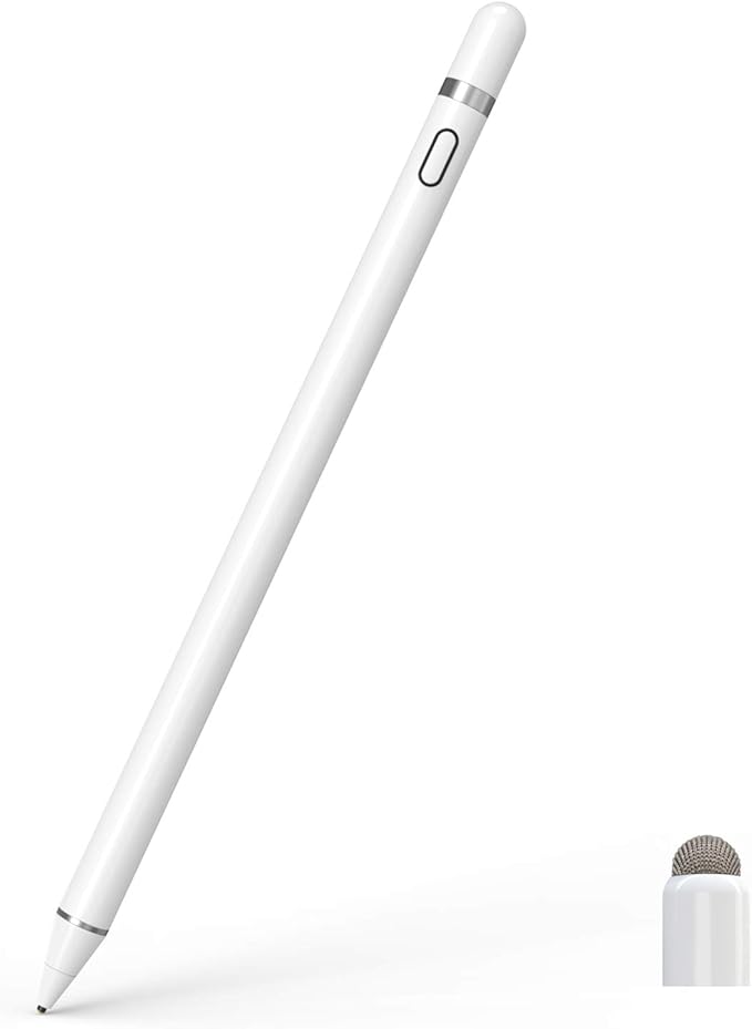 Stilou capacitiv reîncărcabil pentru, vârf ultrafin de 1,5 mm și port de încărcare magnetic