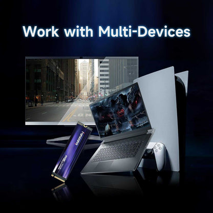 SSD Fanxiang S880 SSD NVMe M.2 2280, 4TB, PCIe 4.0, viteza citire 7300MB/s, 3D NAND TLC, Gaming, compatibil PS5, PC/Laptop