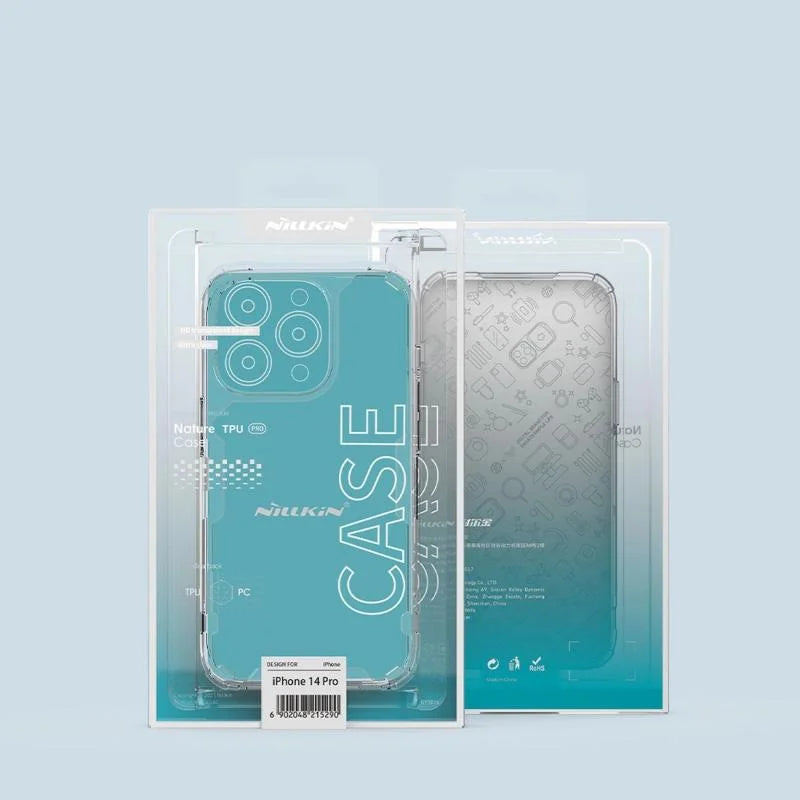 Carcasa Armored Nillkin Nature Pro compatibila cu iPhone 13 Pro Max, Transparent