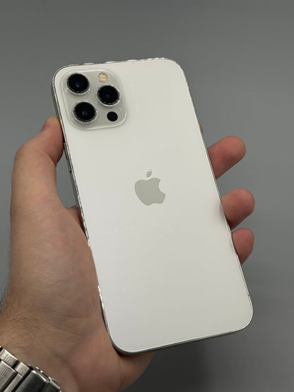 iPhone 12 Pro Max, 256 GB, Baterie 100%, Alb
