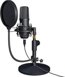 Kit microfon USB MAONO 192KHZ/24BIT AU-A04T PC Condensator Podcast Streaming Microfon cardioid Plug & Play pentru computer, YouTube, înregistrare jocuri