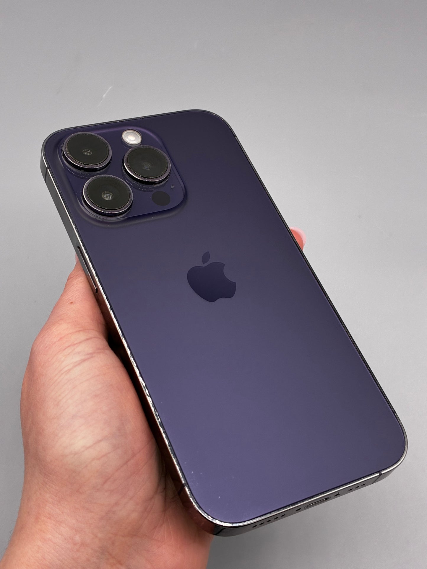 iPhone 14 Pro, 256 GB, Baterie 100%,Mov, Zgariat ecran, Zgariat rama