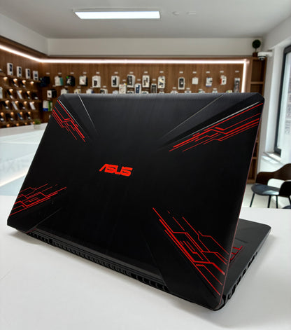 Laptop Asus TUF Gaming FX504GD, i5-8300H, 8 GB RAM, 256 GB SSD, 15.6", Windows 11 Pro, fara incarcator
