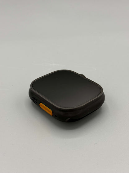 RESIGILAT: Apple Watch Ultra 3, GPS + Cellular, Carcasa Black Titanium 49mm, Black Alpine Loop - Large