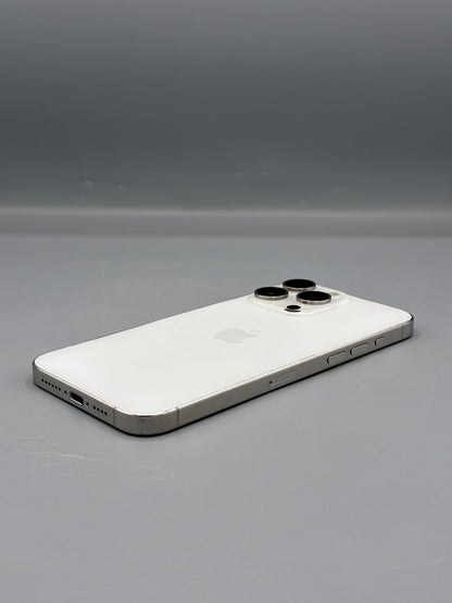 iPhone 15 Pro Max, 256GB, Fisurat colt, Baterie 100%, White