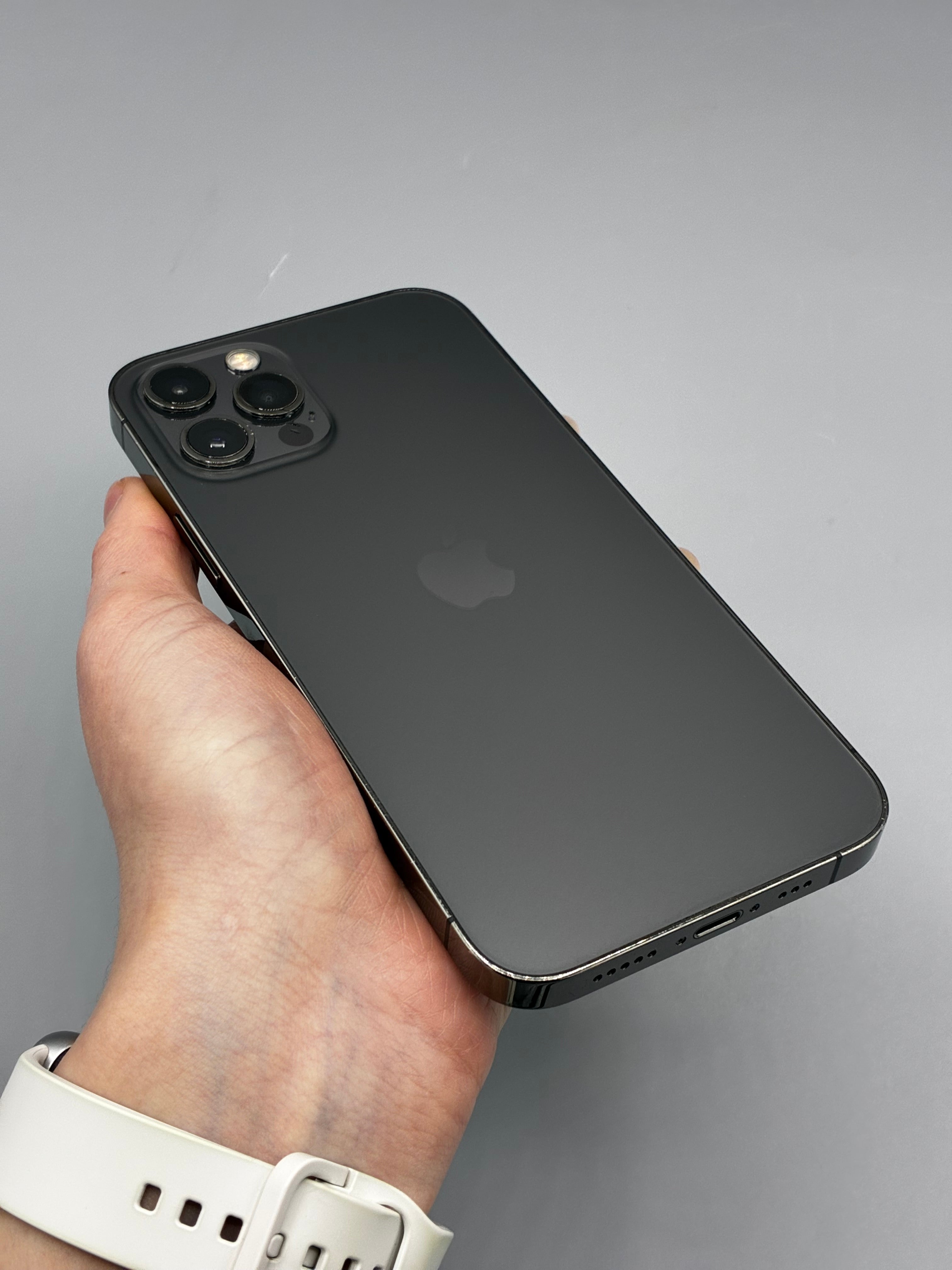 iPhone 12 Pro, 128 GB, Baterie 100%, Graphite – fixlygsm.ro