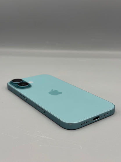 iPhone 16 | 128 GB | Baterie 100% | 114 Cicluri | Teal