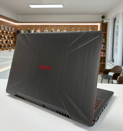 Laptop Gaming Asus TUF FX504G, i5-8300H, 16 GB RAM, 256 GB SSD, 15.6", Windows 10, Incarcator