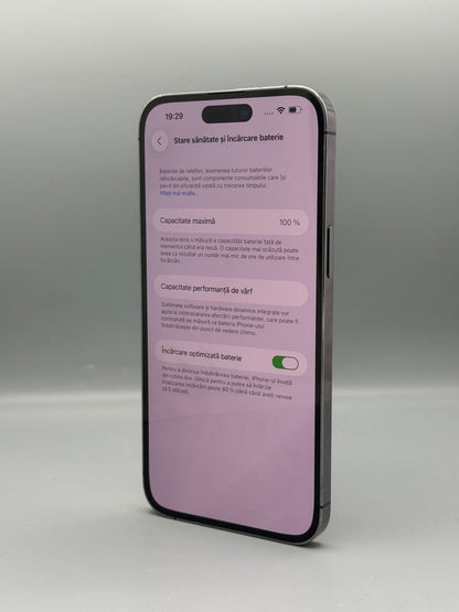 iPhone 14 Pro Max, 128 GB, Baterie 100%, 0 Cicluri, Mov