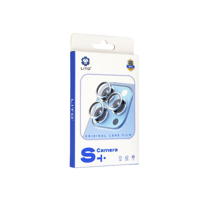 Folie de protectie Camera Spate Lito S+ pentru Apple iPhone 16 Pro Max / 16 Pro, Sticla securizata