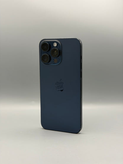 iPhone 15 Pro Max, 256 GB, Baterie 93%,390 Cicluri, Blue Titanium