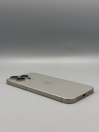 iPhone 15 Pro Max, 256 GB, Baterie 89%,389 Cicluri, Natural Titanium