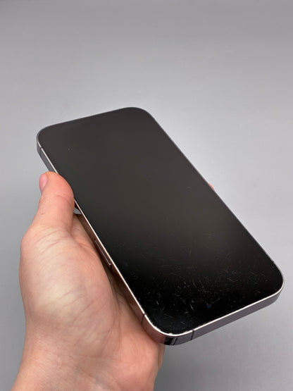 iPhone 14 Pro, 256 GB, Baterie 100%,Mov, Zgariat ecran, Zgariat rama