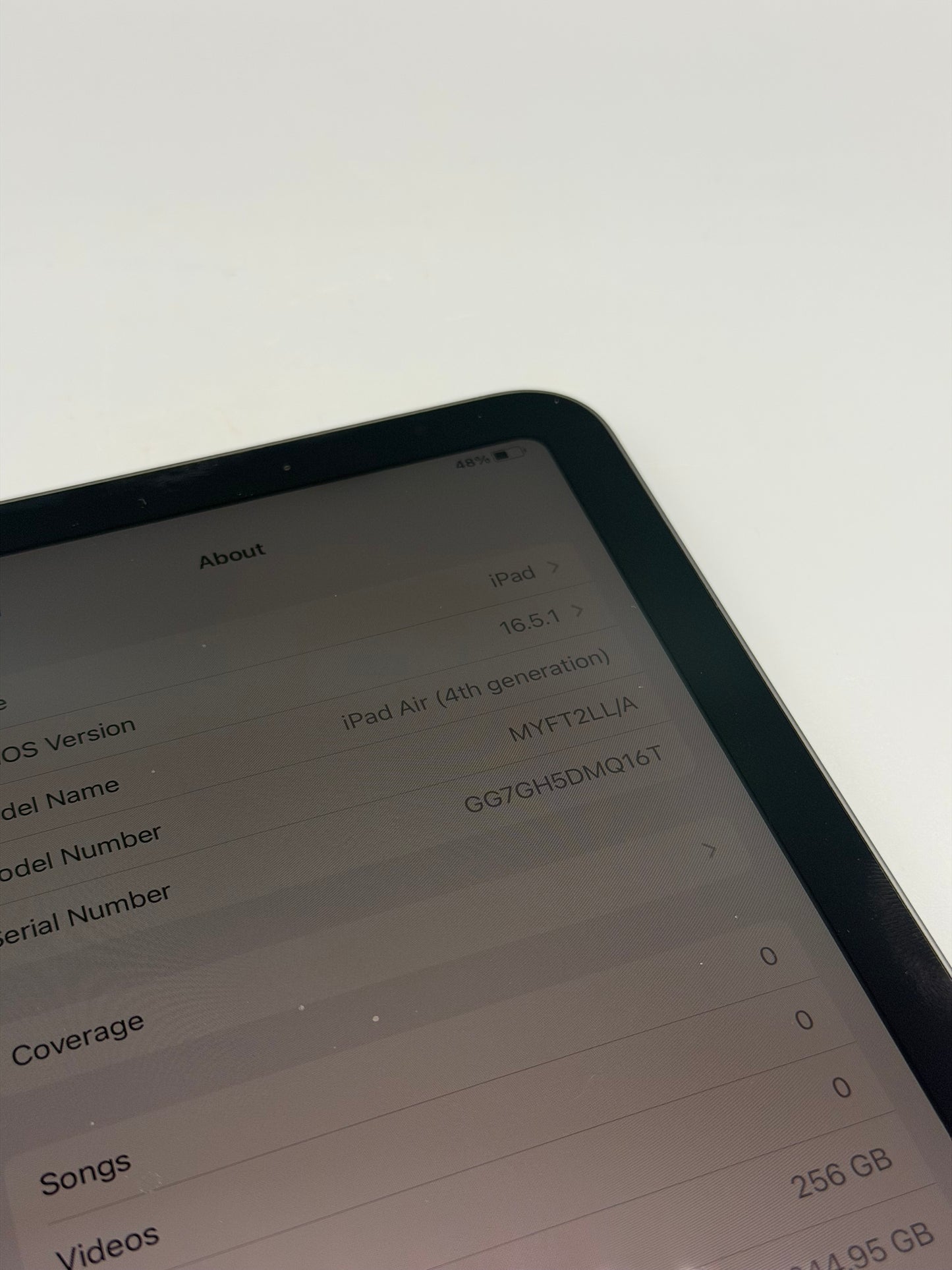 iPad Air Generatia 4,  256 GB, Stare excelenta