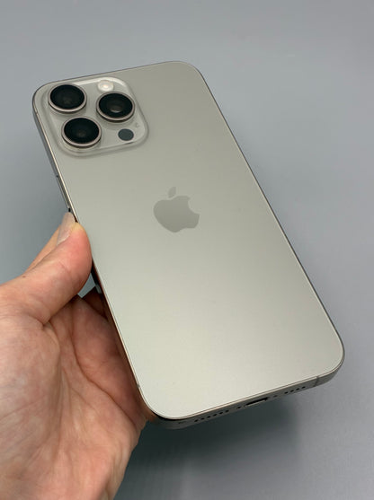 iPhone 15 Pro Max, 256GB, Baterie 100%, Natural Titanium