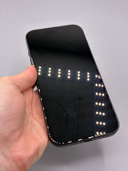 iPhone 15 | 128 GB | E-SIM | Baterie 91% | 380 Cicluri | Negru
