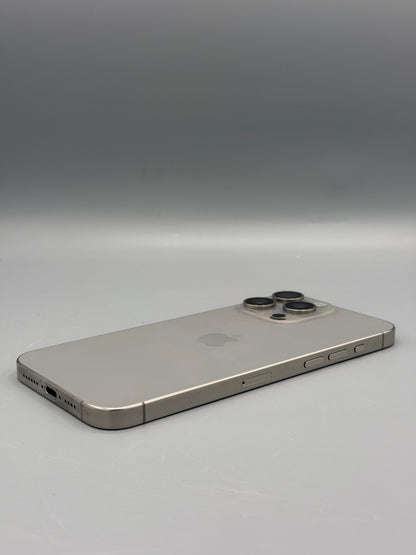 iPhone 15 Pro Max, 256 GB, Baterie 91%,395 Cicluri, Natural Titanium