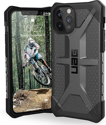 Husa URBAN ARMOR GEAR UAG Designed for iPhone 12 Pro Max [6.7-inch Screen] Rugged Lightweight Slim Shockproof Transparent Plasma Protective Cover, Ash