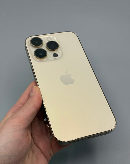 iPhone 14 Pro, 128 GB, Baterie 100%, Gold