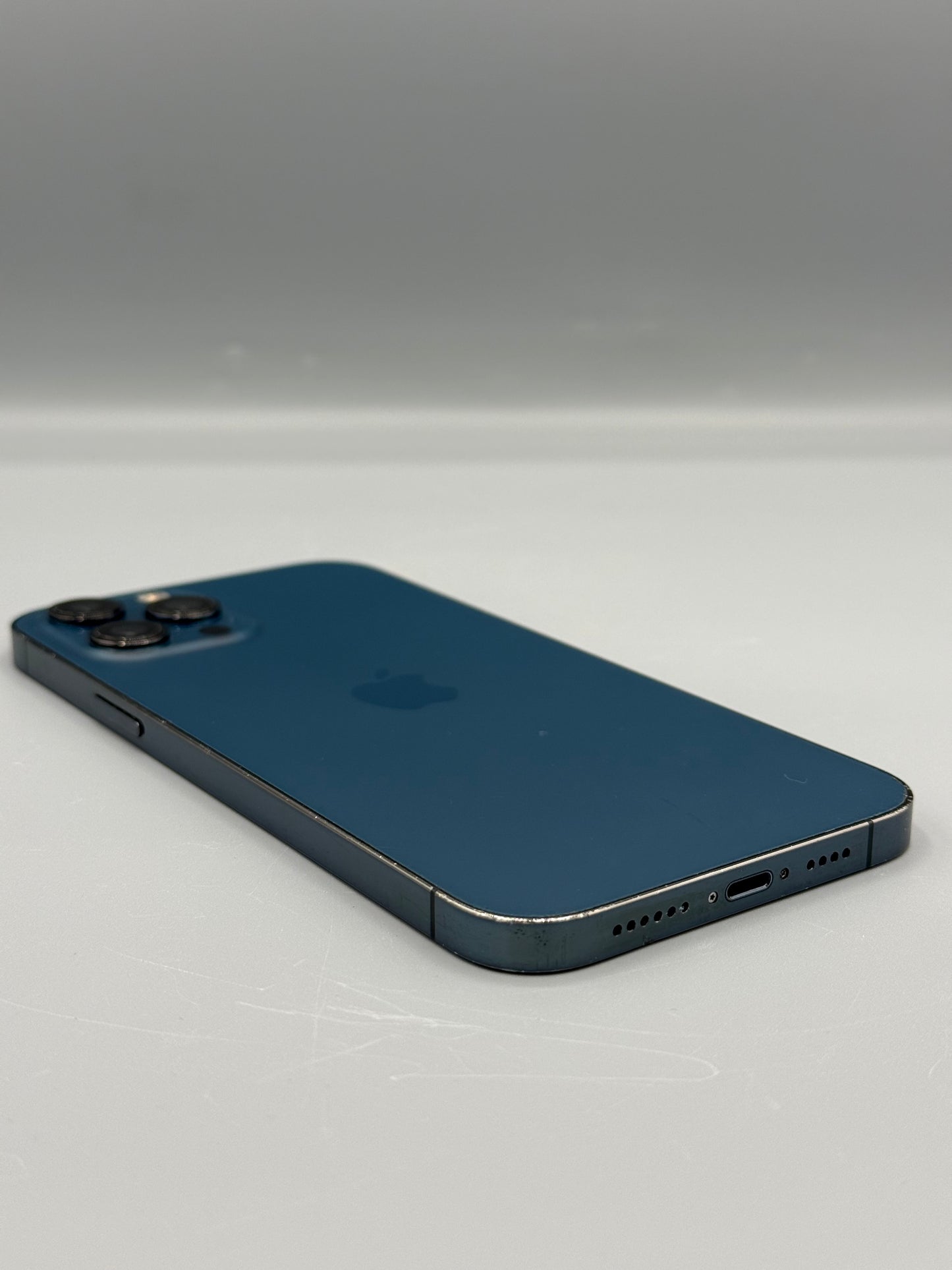 iPhone 12 Pro Max, 128 GB , Baterie 86% , Pacific Blue, FACE ID DEFECT