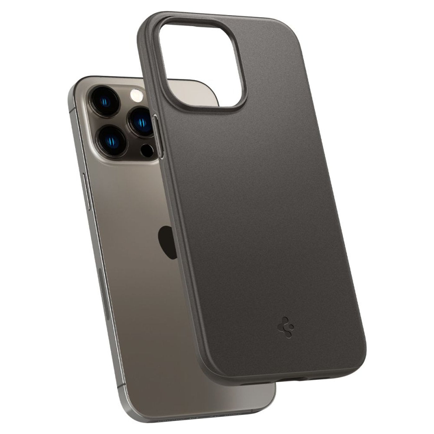 Husa Spigen Thin Fit pentru iPhone 14 Pro Max, Gunmetal