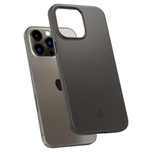 Husa Spigen Thin Fit pentru iPhone 14 Pro Max, Gunmetal