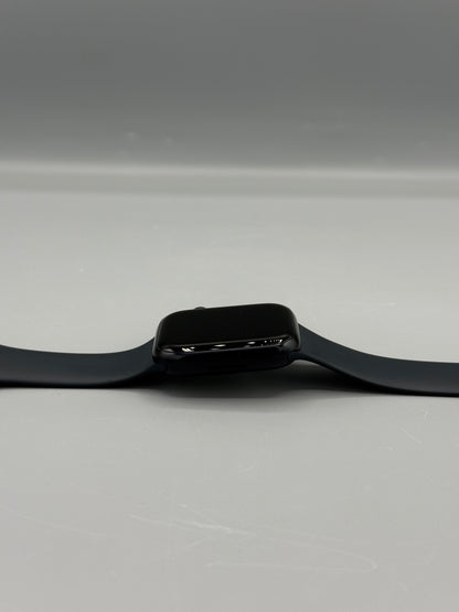Apple Watch 9, GPS, Carcasa Midnight Aluminium 45mm, Midnight Sport Band - M/L, Baterie 100%