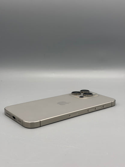 iPhone 15 Pro Max, 256 GB, Baterie 89%,389 Cicluri, Natural Titanium