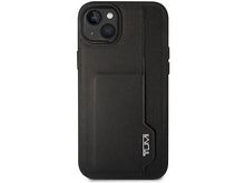 Husa Tumi Real Leather pentru iPhone 14 Plus, Negru