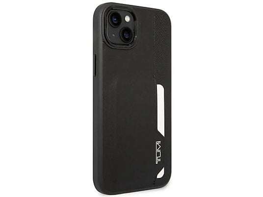 Husa Tumi Real Leather pentru iPhone 14 Plus, Negru