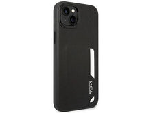 Husa Tumi Real Leather pentru iPhone 14 Plus, Negru