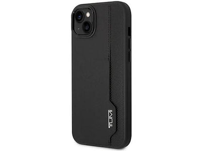 Husa Tumi Real Leather pentru iPhone 14 Plus, Negru