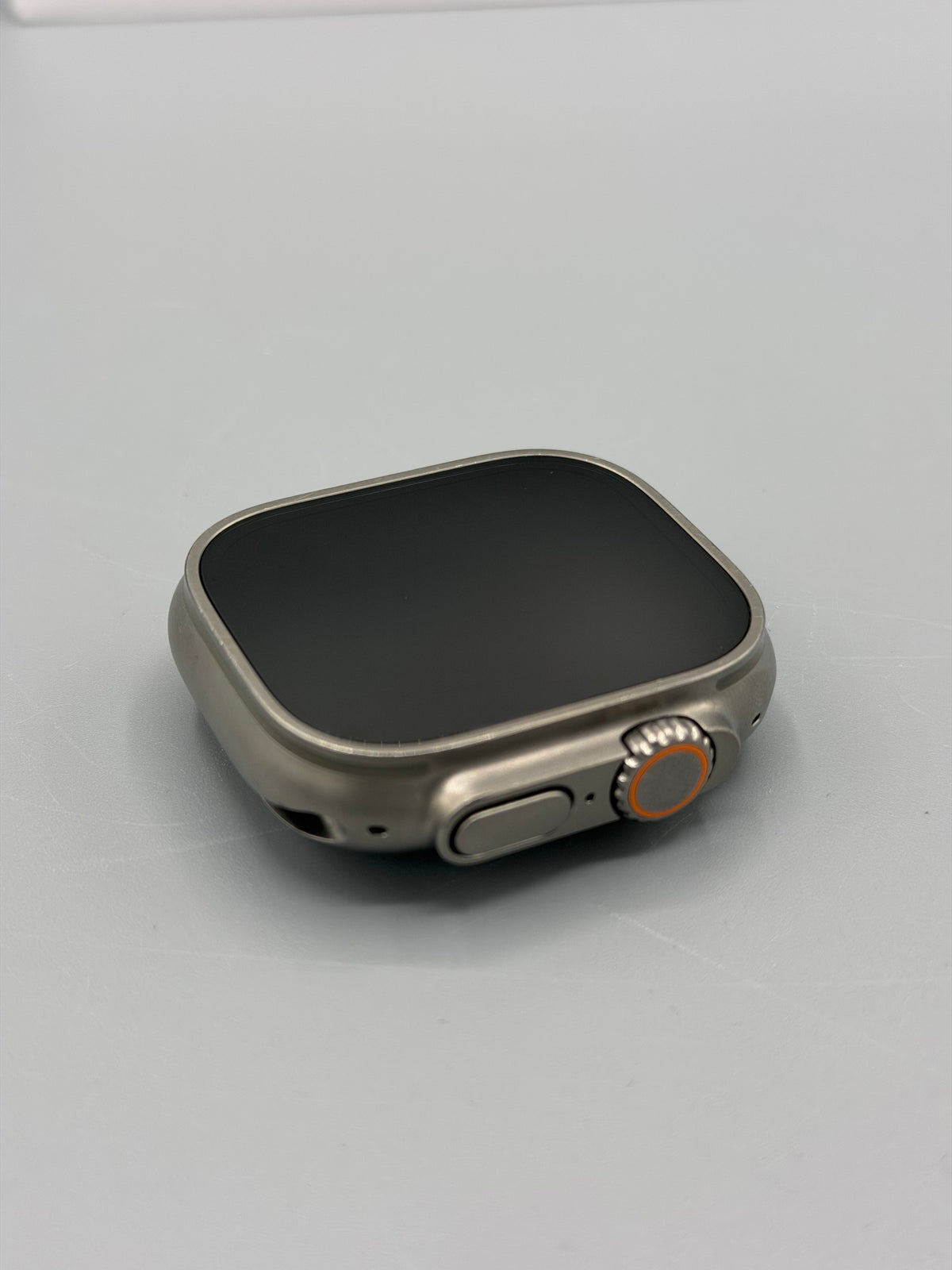 Apple Watch Ultra 2, GPS, Cellular, 49MM, Baterie 90%,Natural Titanium, Curea Blue Ocean Band