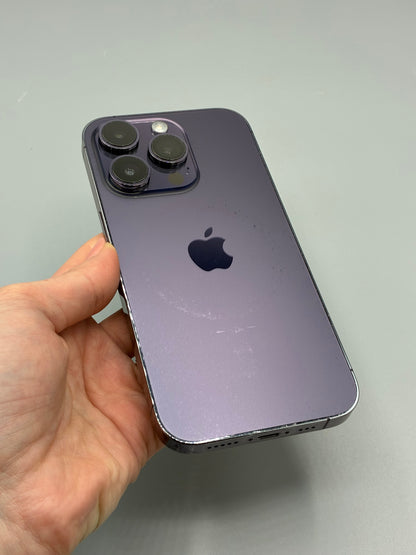 iPhone 14 Pro, 128 GB, Baterie 100%, Deep Purple
