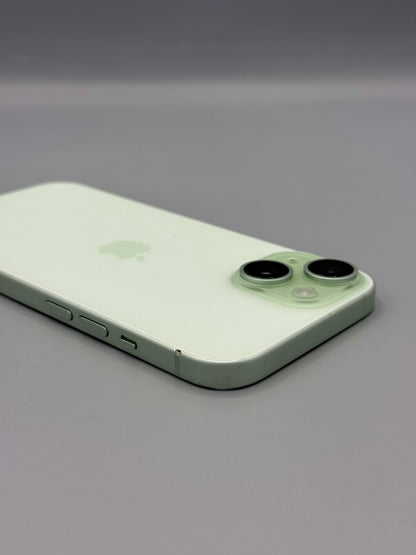 iPhone 15, 128 GB, Baterie 100%, Verde