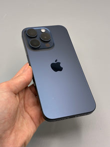 iPhone 15 Pro, 128 GB, Baterie 100%, Blue Titanium