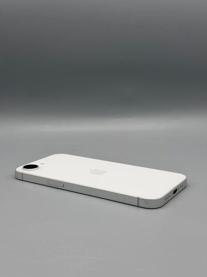 iPhone 16e, 128 GB, Baterie 90%,628 Cicluri,  Alb