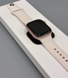 Apple Watch 11 GPS, Carcasa Rose Gold Aluminium 42mm, Light Blush Sport Band - S/M, Baterie 100%