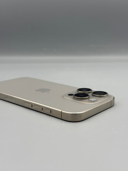 iPhone 15 Pro, 128GB, Baterie 96%,248 Cicluri, Natural Titanium