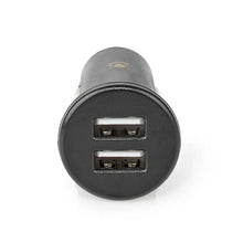 Încărcător auto Nedis 2x USB-A 24W - Negru